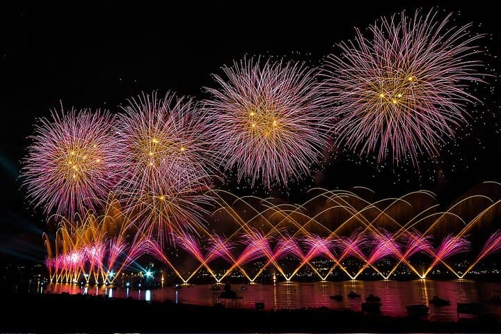 VIP evening Cannes Fireworks Private boat 6 pers