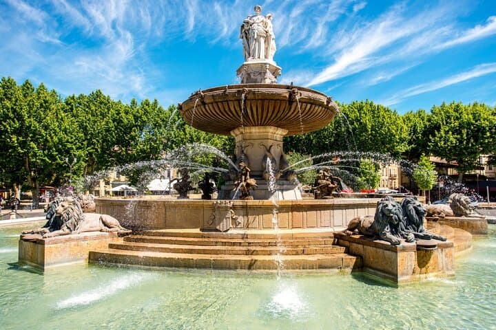 Fountain of the Rotonde Aix en Provence