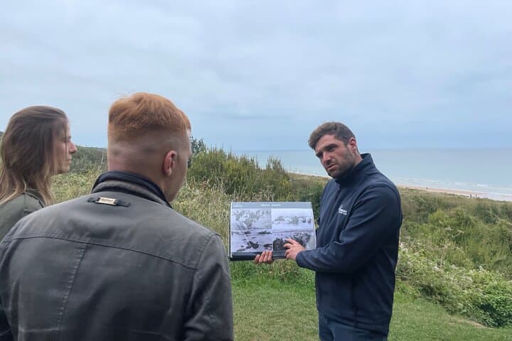 Omaha Beach, nicknamed "Bloody Omaha"