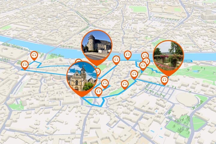 Full tour: Medieval immersion over the water, between hanging gardens and ramparts.