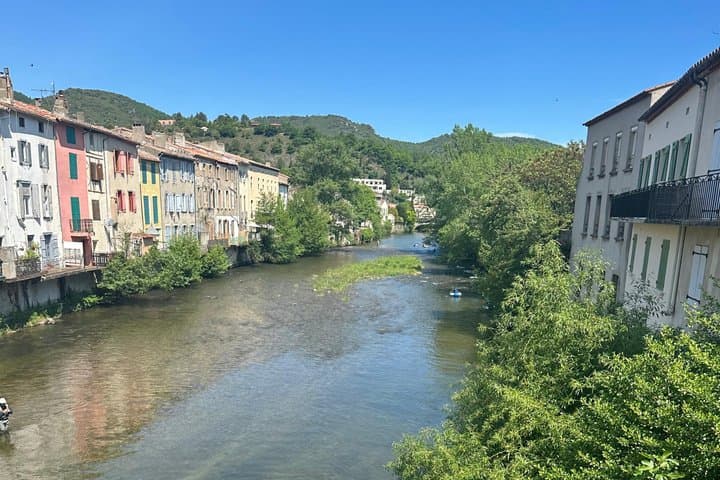 Tubing on the river Aude in Quillan Fun in the middle of nature