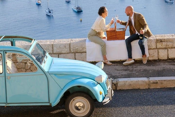 2 Days French Riviera Private Tour in a Vintage 2CV