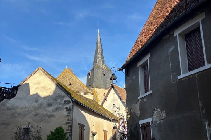 Saint-Urbain church in Mennetou-sur-Cher. This Roman Catholic building dates back to the 11th century for the bell tower, with a 13th century Angevin Gothic chancel and a 15th century nave.