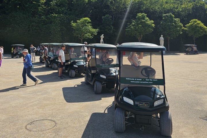 Versailles Golf Cart & Shuttle Guided Tour, Hamlet and Gardens