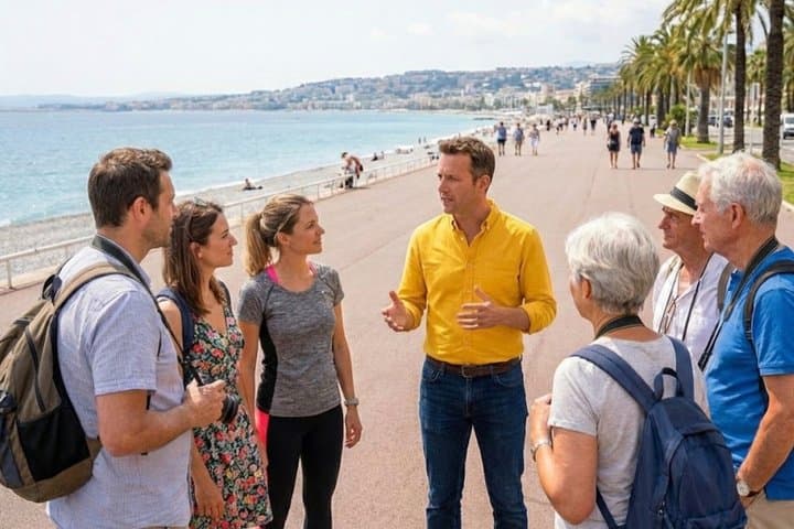 Guided Walking Tour of Old Nice and Castle Hill