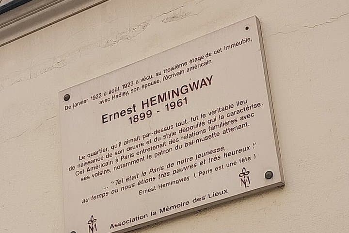 Private Walking Tour Hemingway Paris