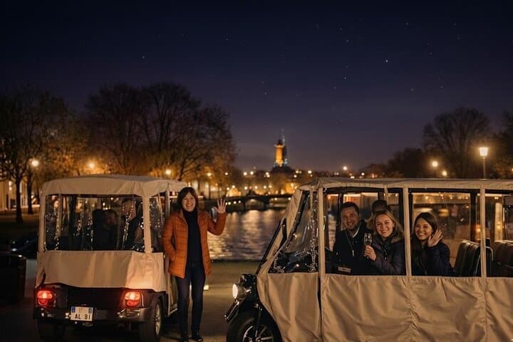 Private Paris Golf Cart Tour St Germain and Latin Quarter