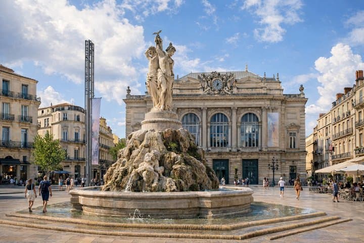 Private Walking Tour in Montpellier with Local Guide