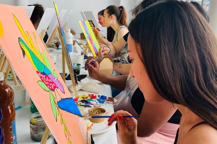 Brunch and Paint at Galerie Wawi