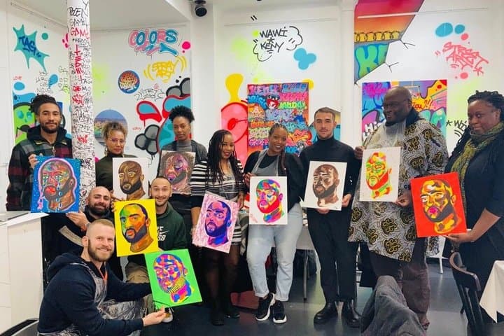 Brunch and Paint at Galerie Wawi