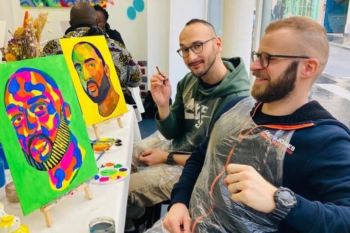 Brunch and Paint at Galerie Wawi
