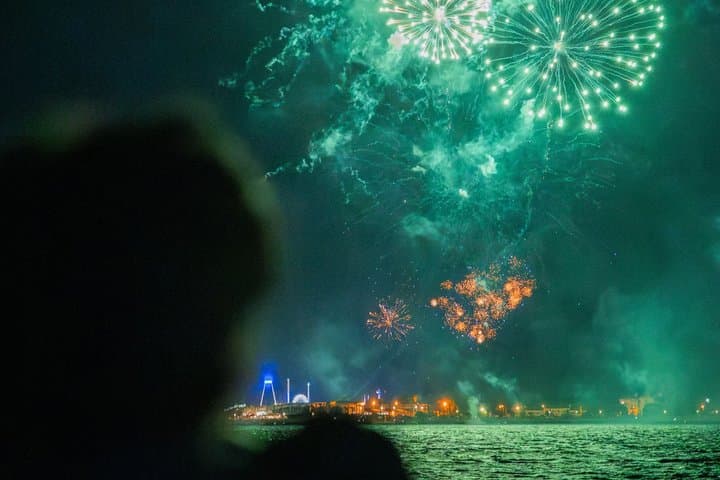 Hyères, Dinner and Fireworks