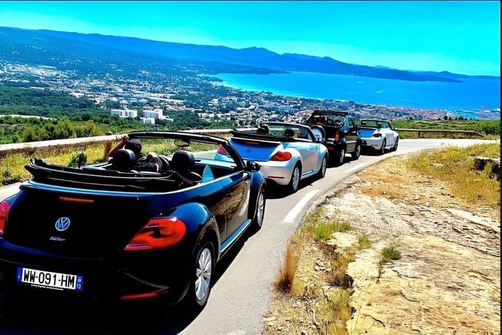 Drive a Cabriolet from Aix en Provence to Cassis la Ciotat