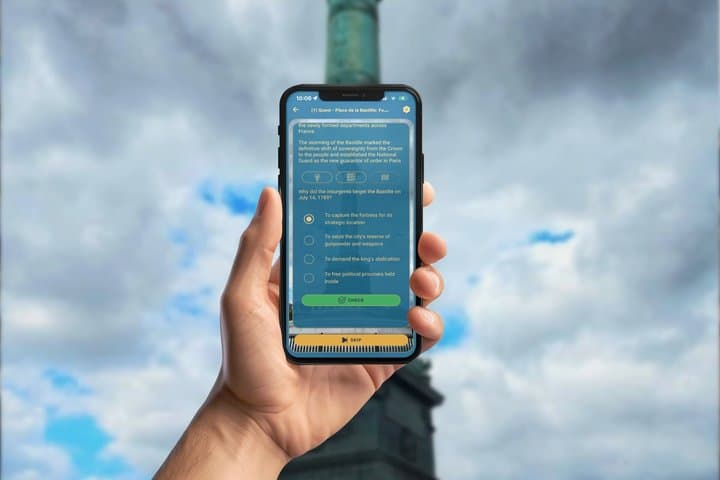 French Revolution Grand Tour GPS App Walking Tour Mobile Game
