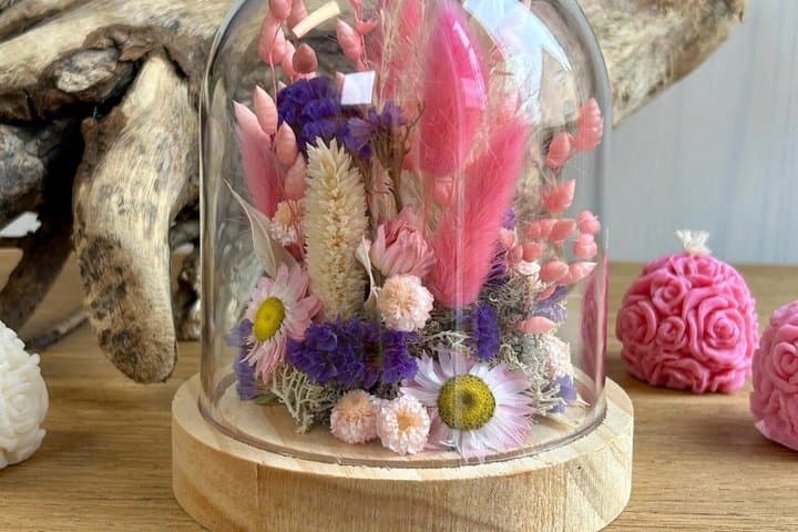 Create Your Mini Eternal Flower Bell Jar in Paris