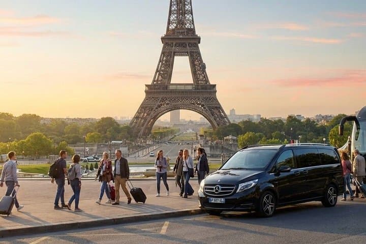 Shared Group Transfer from Le Havre to Paris