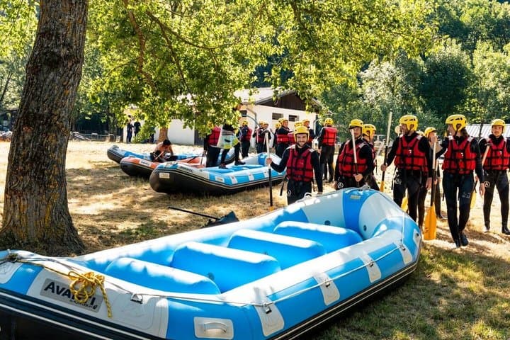RAFTING LA PLAGNE - Descent of the Isère (1 hour on the water)