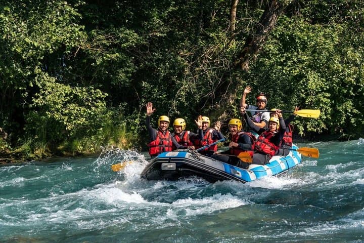 RAFTING LA PLAGNE - Descent of the Isère (1 hour on the water)