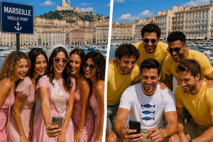 Marseille Challenges EVG, EVJF City Challenge team