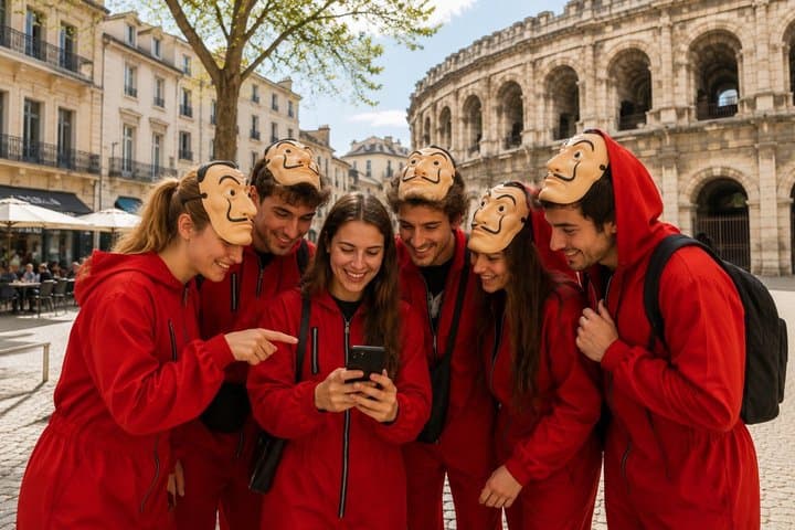 Escape Game Outdoor Theme Team Heist in Nimes