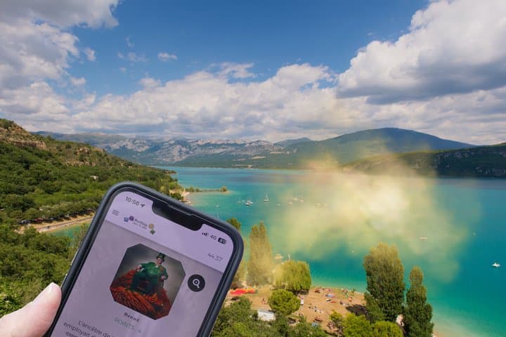 Escape game magic on the lake of Sainte Croix Bauduen