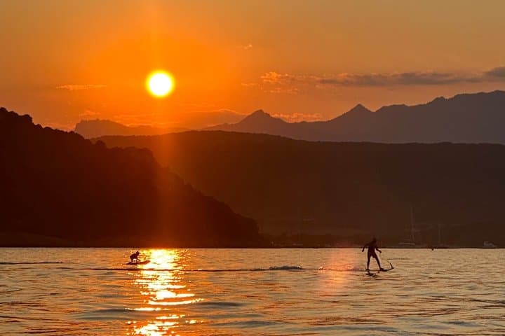 Porto Vecchio Boat ride and JetSurf at sunset