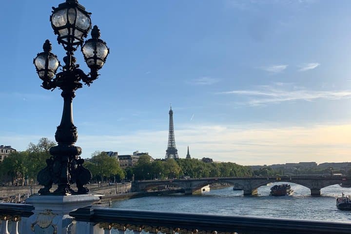 Lunch-Dinner Paris Cruise with private chauffeur transfers
