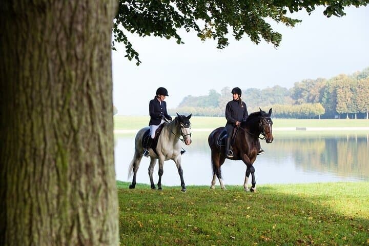 Horseback riding at Versailles