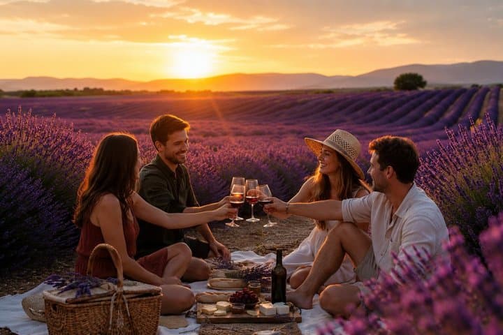 Aix-en-Provence: Private Lavender Sunset Tour. Only you
