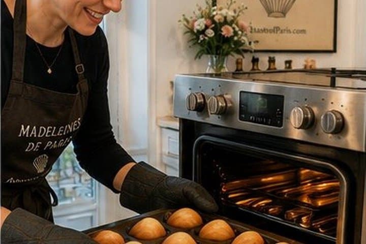Madeleine Baking Class for Families and Kids in Central Paris