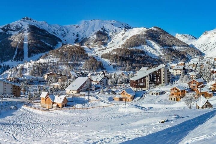 Escape the French Riviera Ski Day in Auron or Isola 2000