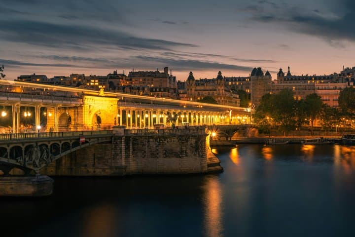 Paris Night Lights Driving Tour