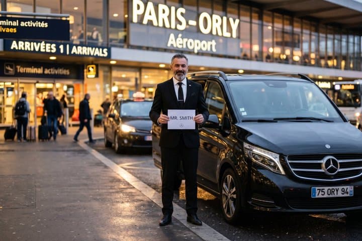 Paris: CDG/ORY Airport Private Transfer to/from Paris City Center