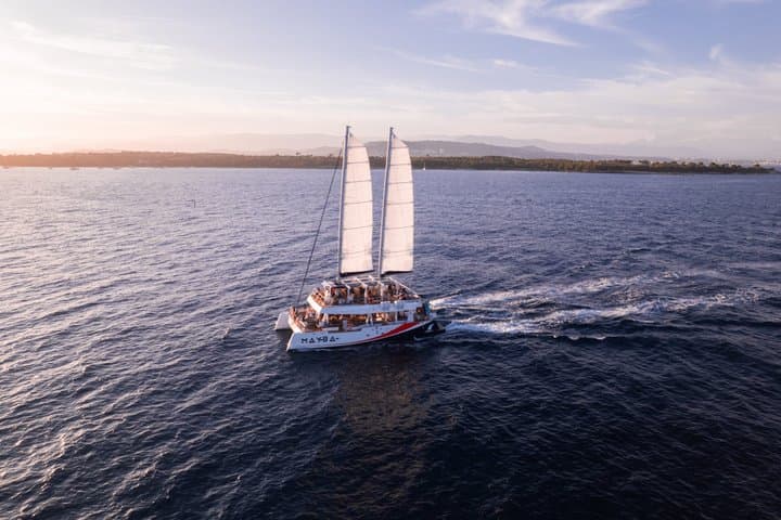 Maxi Catamaran Check-out from Nice or Villefranche with transport