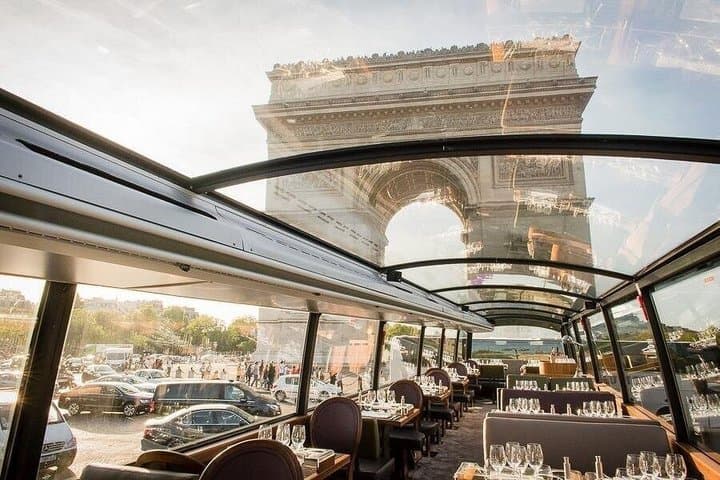 Bustronome Paris Luxury Gourmet Dining Bus Experience in Paris