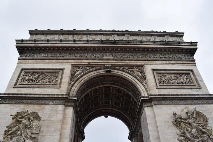 Arc de Triomphe Observation Deck Ticket Paris Skyline Views