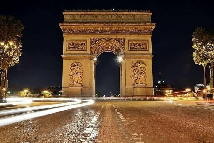 Arc de Triomphe Observation Deck Ticket Paris Skyline Views