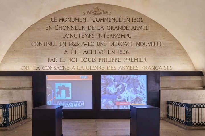 Arc de Triomphe Observation Deck Ticket Paris Skyline Views
