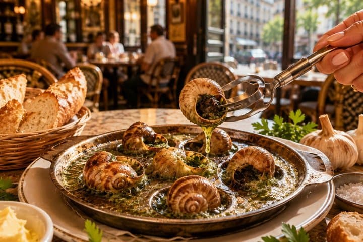 Le Marais Paris Food Tour with Croissants and Escargot Full Meal