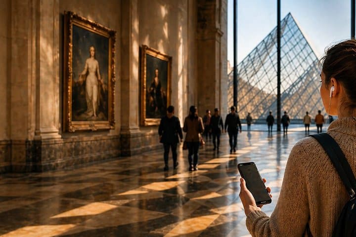 Louvre Museum, Self Guided Video Tour