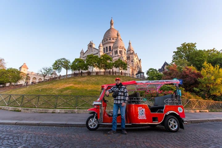 Private Tour in Paris by Electric TUKTUK