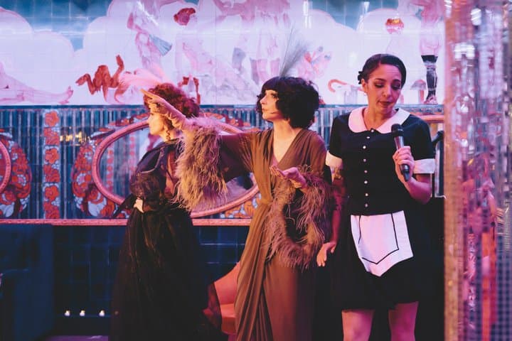 Paris A burlesque cabaret in a former brothel