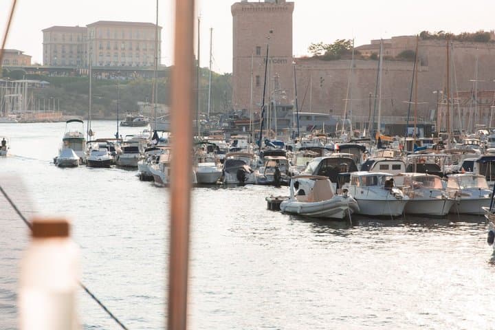 Marseille THE WHITE EVENING In Maxi Catamaran