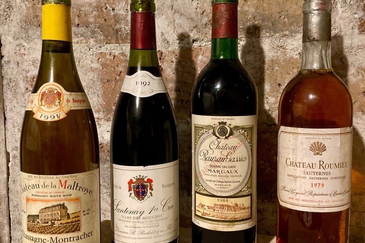 Œnology Masterclass / Old Vintages Wine Tasting in Paris