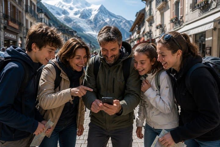 Escape Game Outdoor Theme Team Heist in Chamonix