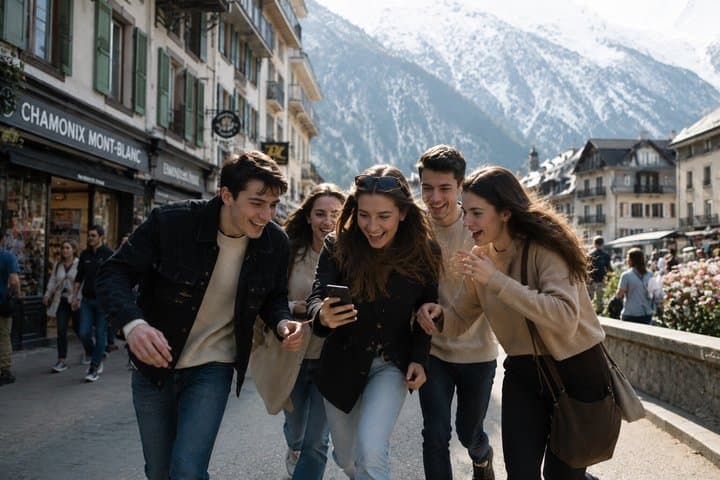 Escape Game Outdoor Theme Team Heist in Chamonix