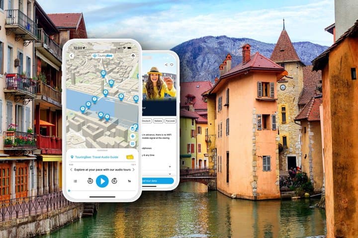 Annecy Walking Tour with Audioguide on your Smartphone