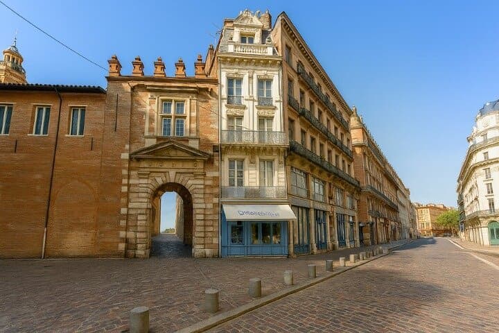 Toulouse UNESCO Heritage Self-Guided Walking Tour with an App