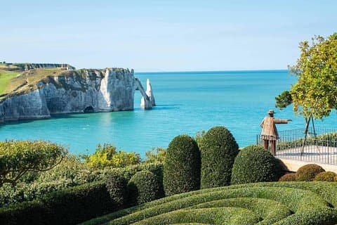 Etretat - Garden Of Etretat & Cliffs-Transportation Private Trip