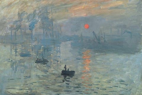 Monet, Impression Sunrise